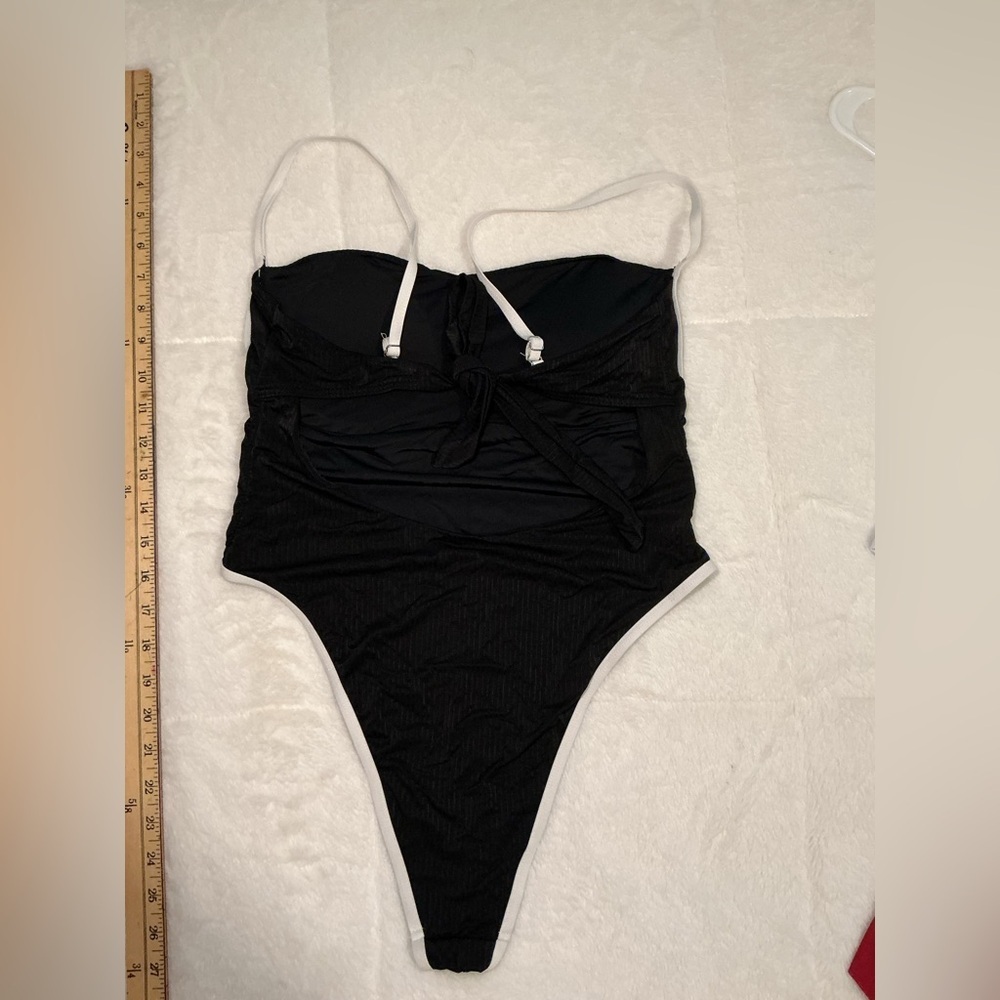 Bebe Black One-Piece Swimsuit - Picture 5 of 7
